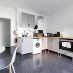 Zentral 1 Sz Kueche, Bad Apartment *