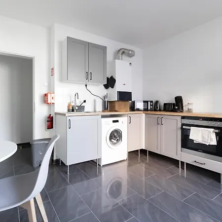 Zentral 1 Sz Kueche, Bad Apartment *