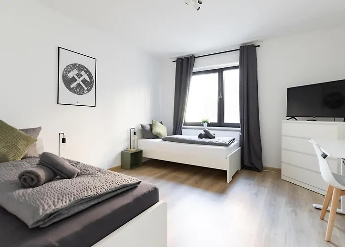 Zentral 1 Sz Kueche, Bad Apartamento Bochum